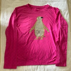 Kids Pink Long-sleeve Shirt - GAP KIDS